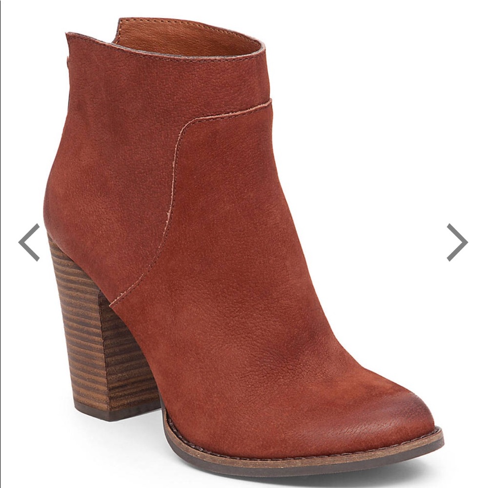 Lucky Brand Liesell Bootie- Russet - Picture 7 of 8